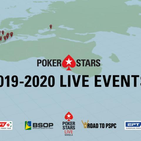 بوكرستارس تؤكد 21 حدثًا مباشر خلال عام 2020 - PokerStars بوكرستارس تؤكد 21 حدثًا مباشر خلال عام 2020 - PokerStars